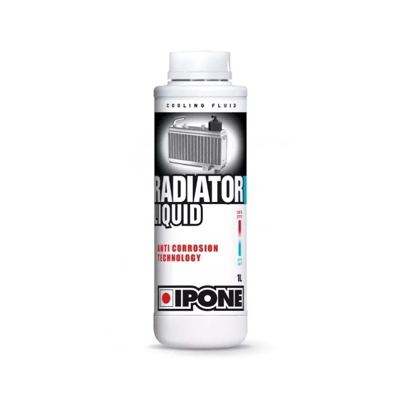 Liquide de refroidissement moto IPONE - RADIATOR LIQUID 1L