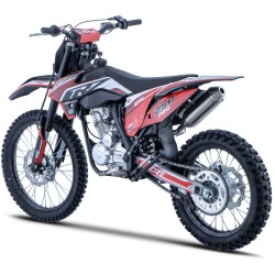 Motocross CRZ ERZ - 250cc PRO 4T - 18"/21" - Rosso