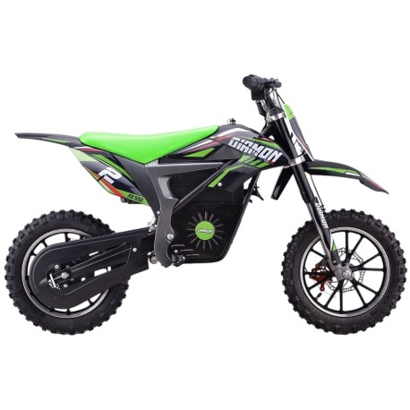 Pocket Bike électrique Diamon - RX 550W - 10"/10" - Vert