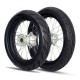 Pack de roue complète Supermotard - 17"/17" - Aluminium