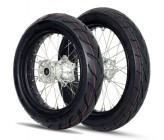 Set di ruote complete Supermotard - 17"/17" - Alluminio