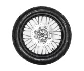 Pack de roue complète Supermotard - 17"/17" - Aluminium