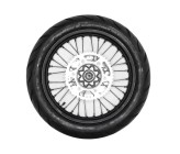 Set di ruote complete Supermotard - 17"/17" - Alluminio