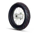 Set di ruote complete Supermotard - 17"/17" - Alluminio