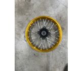 JANTE ALU - AVANT 12" (AXE 12MM) JAUNE