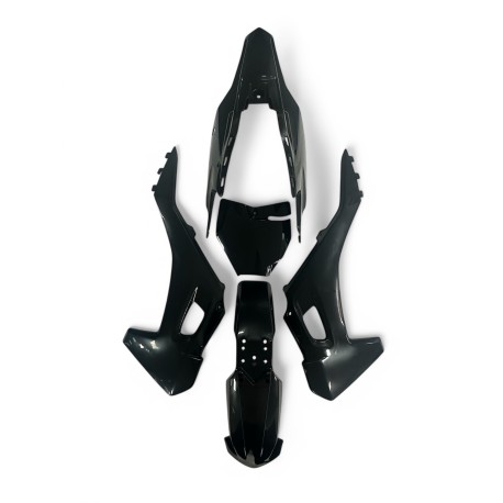 Kit plastique complet - HSQ-M - Noir