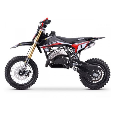 Pit Bike KEROX Storm - 65cc 2temps 10"/12" - Rouge