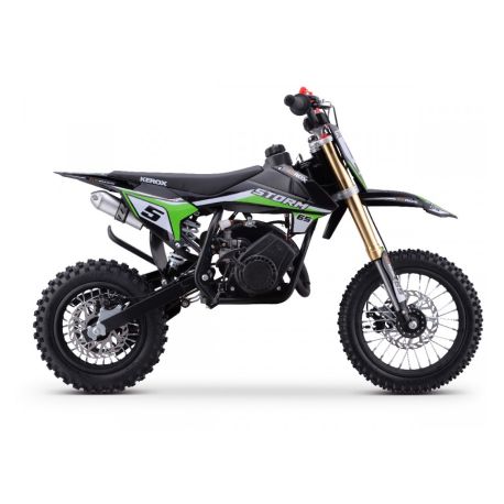 Pit Bike KEROX Storm - 65cc 2 tempi 10"/12" - Verde