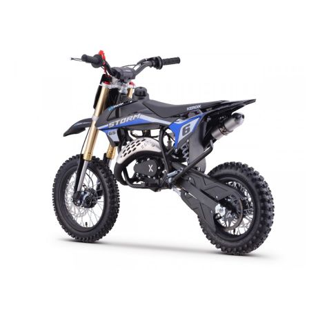 Pit Bike KEROX Storm - 65cc 2 tempi 10"/12" - Blù