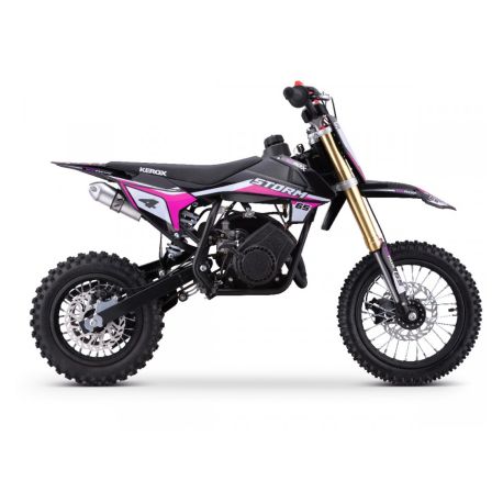 Pit Bike KEROX Storm - 65cc 2 tempi 10"/12" - Rosa