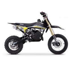 Pit Bike KEROX Storm - 65cc 2temps 10"/12" - Jaune