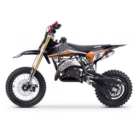 Pit Bike KEROX Storm - 65cc 2temps 10"/12" - Orange