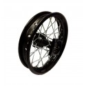 Roue Arriere 10" Noir acier 15mm