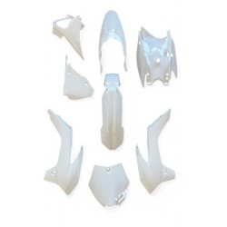 Kit plastiche completo -  ERZ 150/250cc - 16"/19" - Bianco