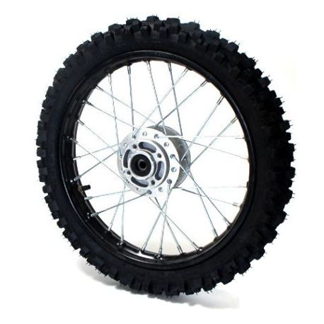Roue Avant 14" Acier ancienne génèration (Axe Ø12mm)