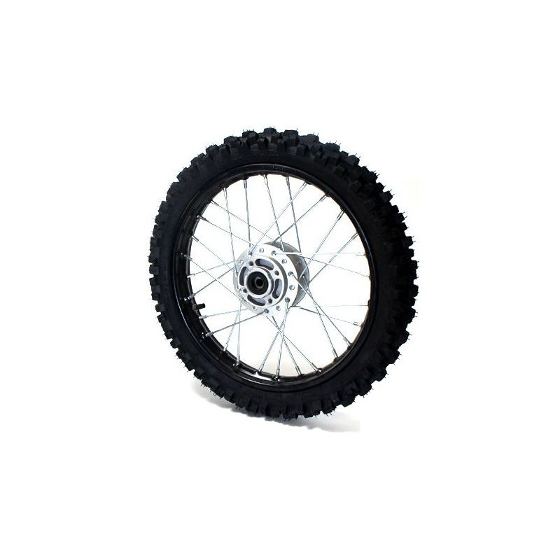 Roue Avant 14" Acier ancienne génèration (Axe Ø12mm)