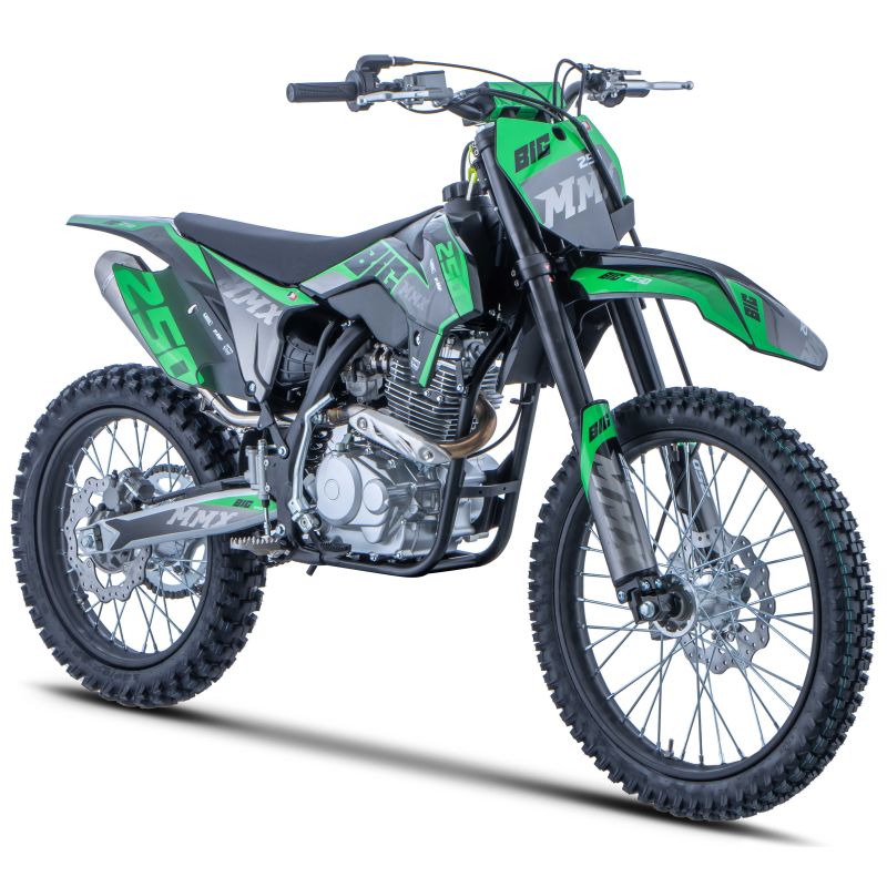 MotoCross Mini MX Big S 250cc 18"/21" - Verde (2025)