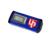 Mousse de guidon - UP Design - Horloge intégrée - Bleu
