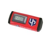 Mousse per manubrio - UP Design - Orologio integrato - Rosso