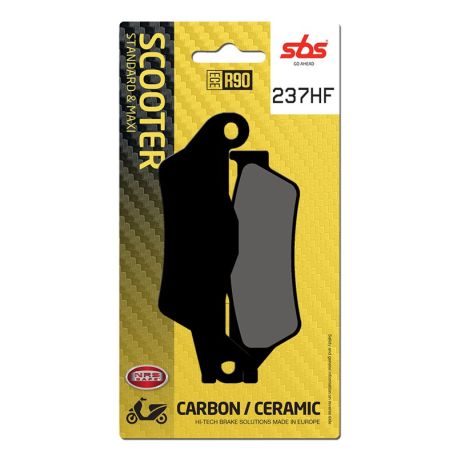 Plaquettes de frein avant - SBS 237HF - (ERZ450 R/SX)