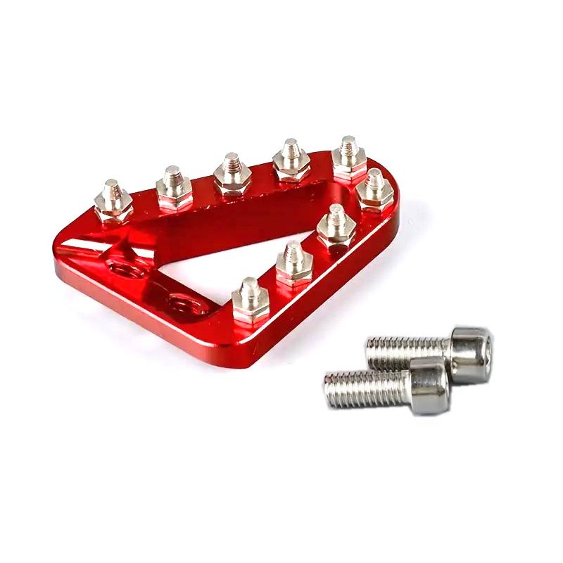 Puntale pedale freno - ERZ 450cc R - CNC Rosso Puntale pedale freno - ERZ 450cc R - CNC Rosso