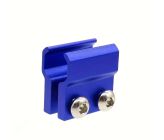 Guide durite de frein CNC - Bleu