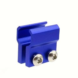 Bremsleitungshalter - CNC Blau
