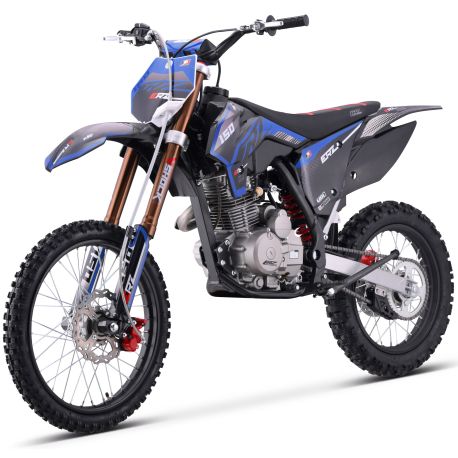 Motocross CRZ ERZ - 150cc 4T - 16"/19" - Bleu