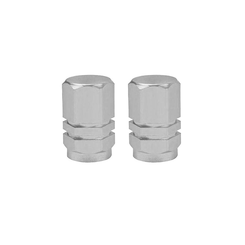Tappo valvola - x2 - CNC Argento Tappo valvola - x2 - CNC Argento