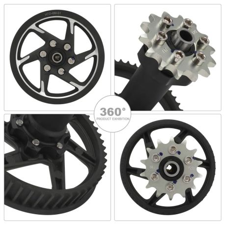 Transmission renforcée - 420/14 dents - Sur-Ron - Light Bee