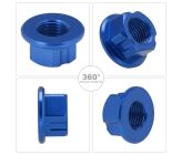 Ecrou de Roue Arriere CNC 4PERF SURRON LIGHT BEE - Bleu