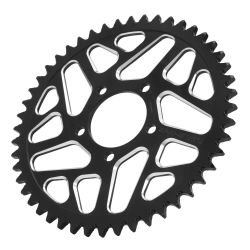 Couronne CNC 4PERF 420-48 Dents SURRON LIGHT BEE - Noir