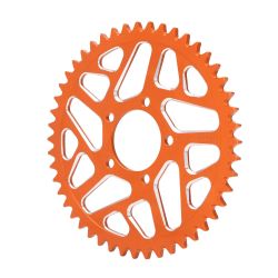 Couronne CNC 4PERF 420-62 Dents SURRON LIGHT BEE - Orange