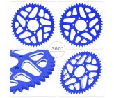 Couronne CNC 4PERF 420-48 Dents SURRON LIGHT BEE - Bleu