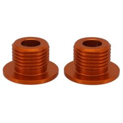 ecrou de Roue Avant CNC 4PERF SURRON LIGHT BEE - oRANGE