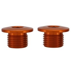 ecrou de Roue Avant CNC 4PERF SURRON LIGHT BEE - oRANGE