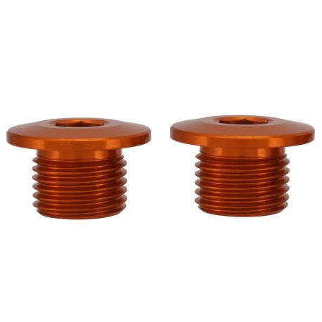 ecrou de Roue Avant CNC 4PERF SURRON LIGHT BEE - oRANGE