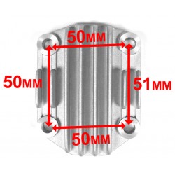 Cache Culasse Avant 51x48mm