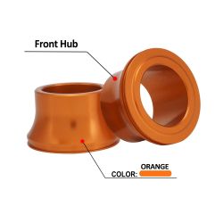Entretoise de Roue CNC Avant 4PERF SURRON LIGHT BEE - oRANGE