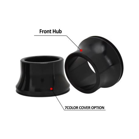 Entretoise de Roue CNC Avant 4PERF SURRON LIGHT BEE - Noir