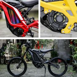 Protezione carter motore sinistro - Sur-Ron - Light Bee