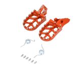 Repose pieds CNC Sur-Ron Light Bee - Orange
