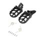 Cale pieds CNC Sur-Ron Light Bee - Noir