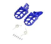 Repose pieds CNC Sur-Ron Light Bee - Bleu