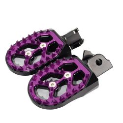 Cale Pieds CNC Noir/Violet...