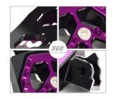 repose pieds cnc noir/violet surron lightbee
