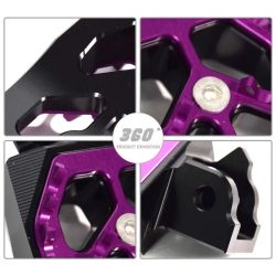repose pieds cnc noir/violet surron lightbee