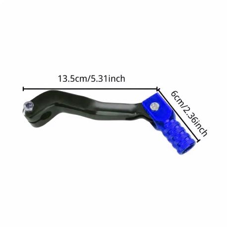 Selecteur de vitesse - 4Perf - ERZ 250/300cc - CNC Bleu