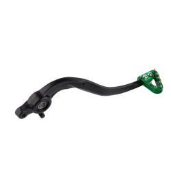 Pédale de frein 4Perf - ERZ 450cc R - CNC Vert/Noir