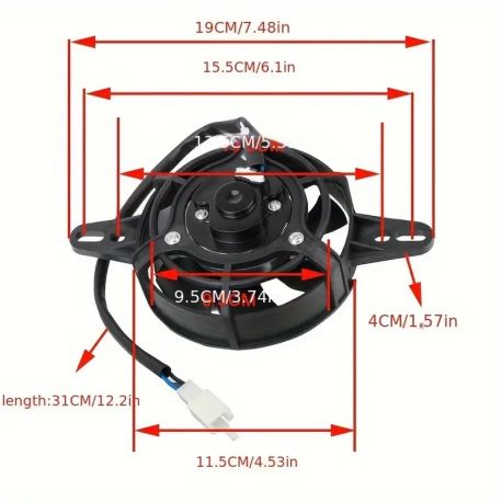Ventilateur pour refroidissement Liquide CRZ ERZ